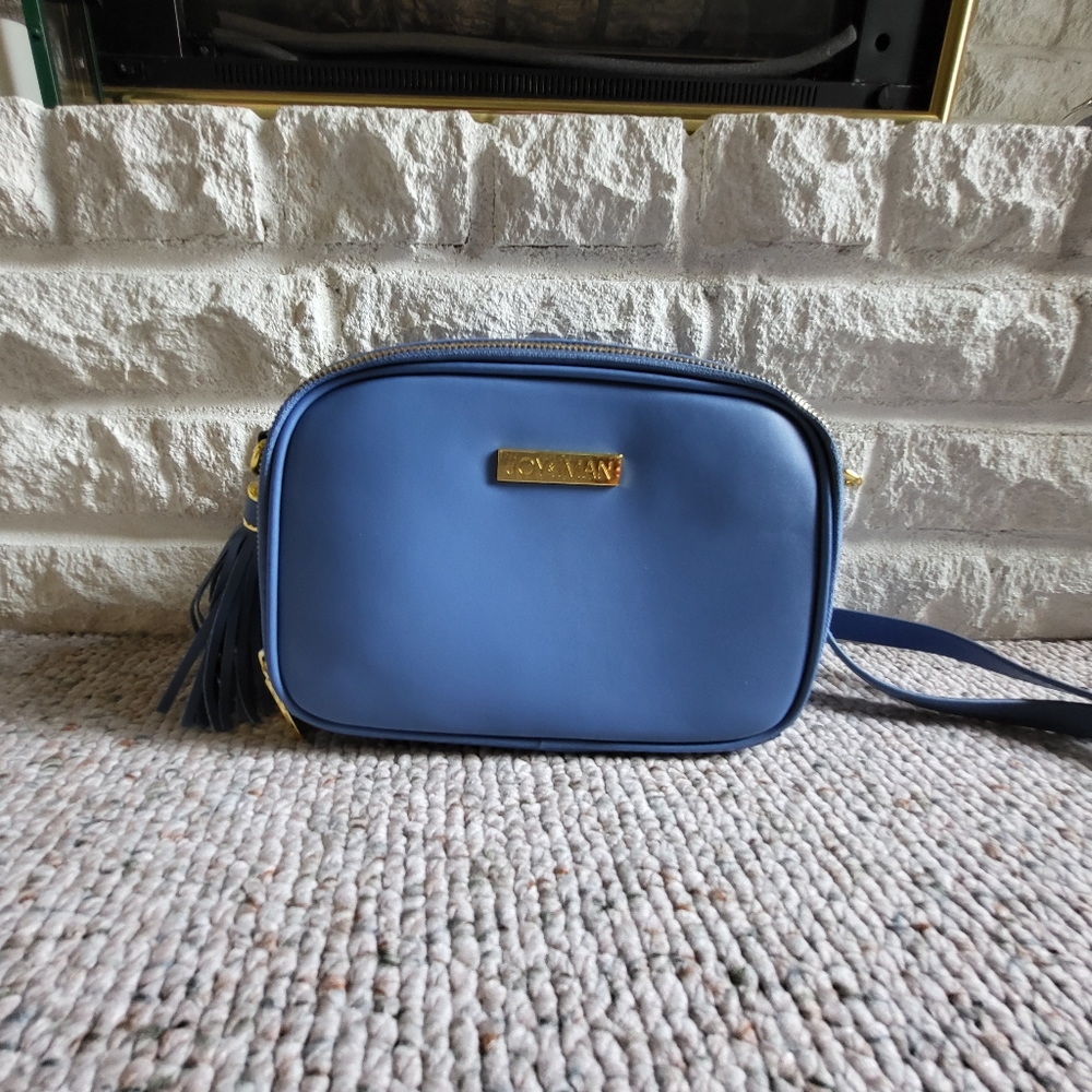 Joy and Iman Leather Crossbody